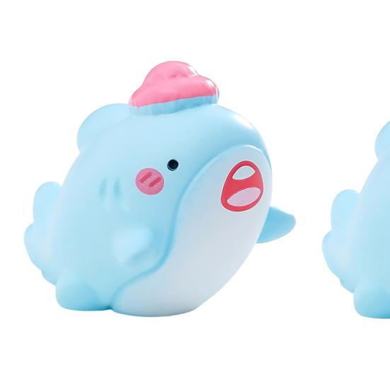 2 Peças de Miniaturas de Tubarão Fofas Resina Pequenas Ornamentos de Estilo Curativo Mini Decorações de Animais para Acessórios de Carro Mesa?