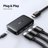 UGREEN HDMI Switch/Selector, 3 Inputs/1 Output, with Remote Control, 4K HDR CEC 3D Compatible, Applicable To PS5, PS4, PS3, WiiU, Xbox, TV Stick, Blu-