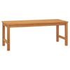 Day and Night - Day and Night Solid Teak Wood Garden Bench 114 Cm