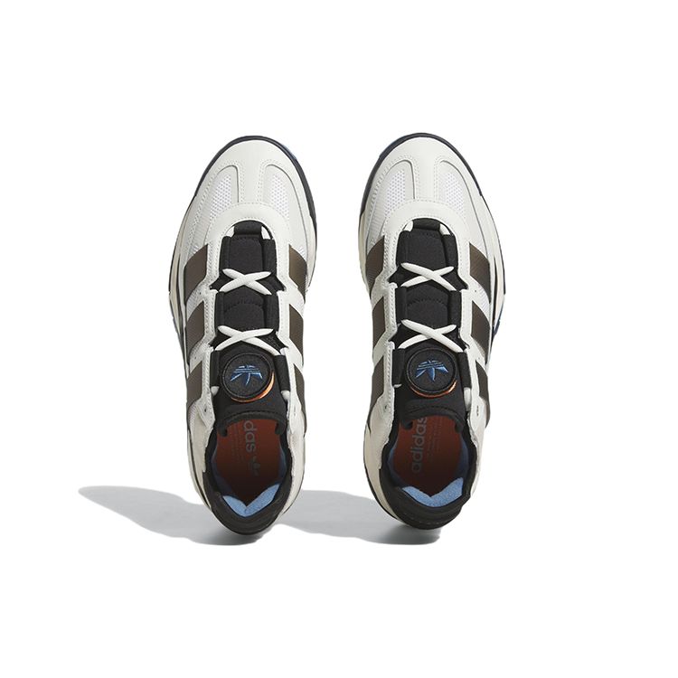 Adidas Baskets Unisexe Niteball Blanc Noir Bleu Blanc Cristal Noir Principal Teinte Blanche FZ5741
