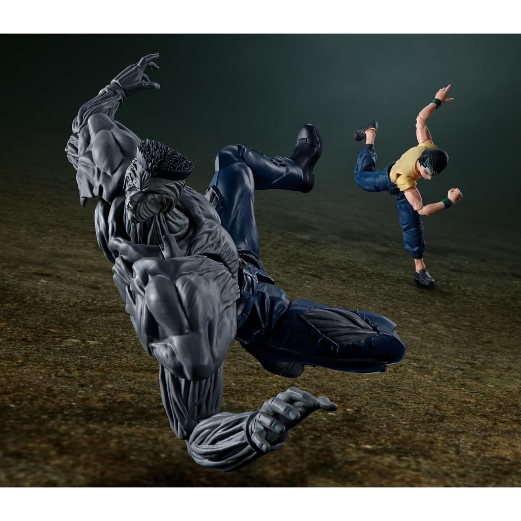 TAMASHII NATIONS SCH. Figuarts Yu Yu Hakusho Younger Toguro, 100 % 180 mm, PVC und ABS, bemalt, bewegliche Actionfigur