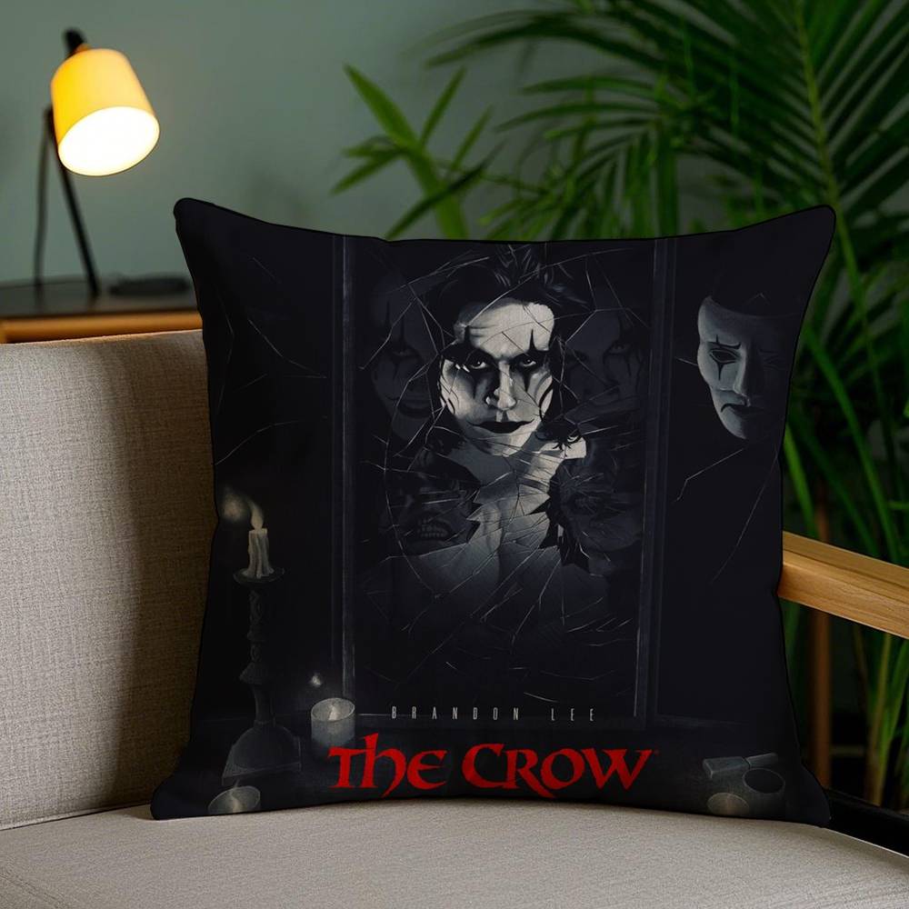 Pillow Case R-Raven C-Crow Movie Sofa Short Plush Double-sided HD Printing Room Home Office Gift Cushion Cover