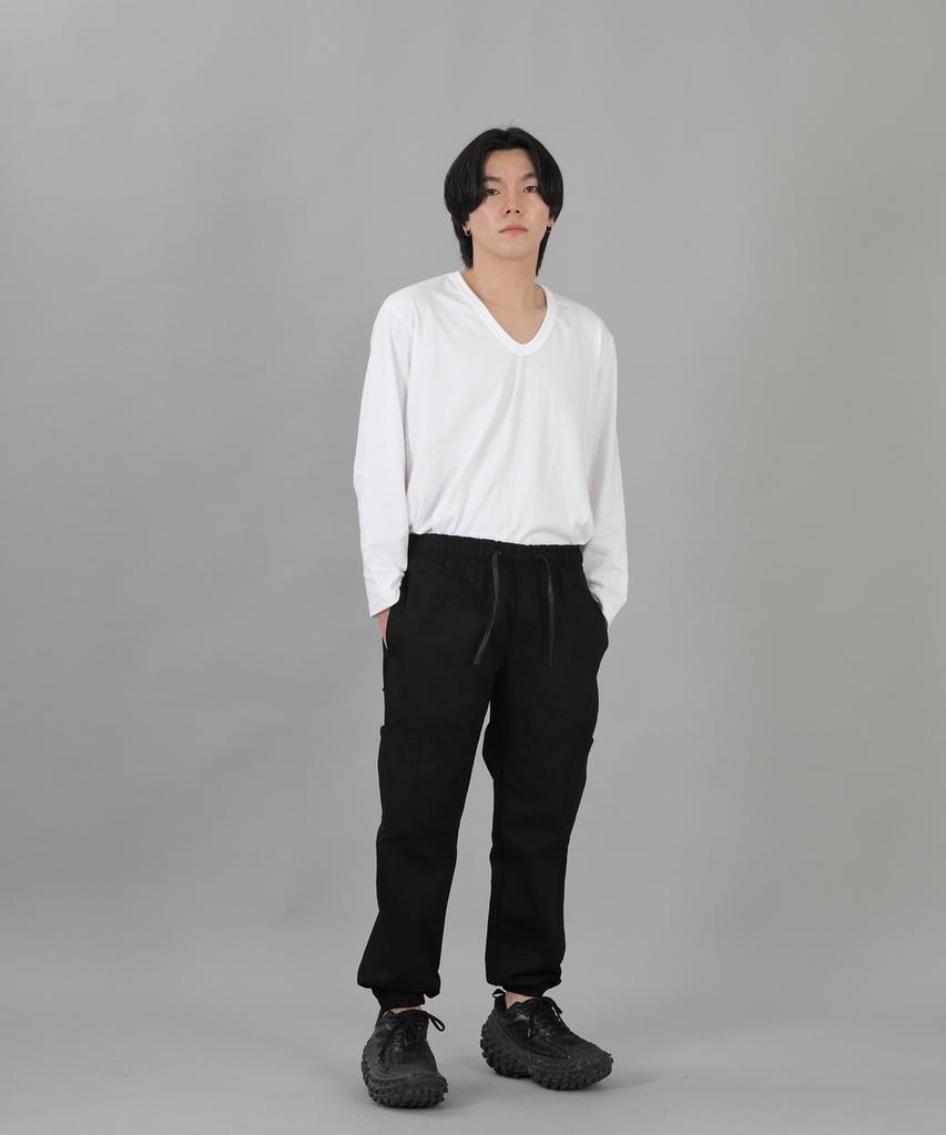 Seinteukeulu In-House Cargo Jogger Pants Ihc-359 Khaki
