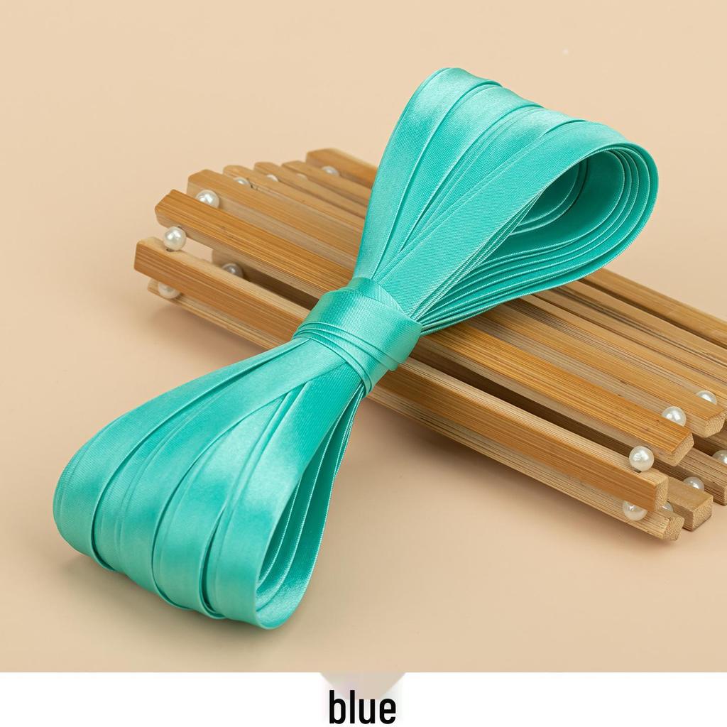 Hengmeihe Cheongsam 1cm Piping Trim: Four-Fold Non-Iron Imitation Silk Hemming Ribbon