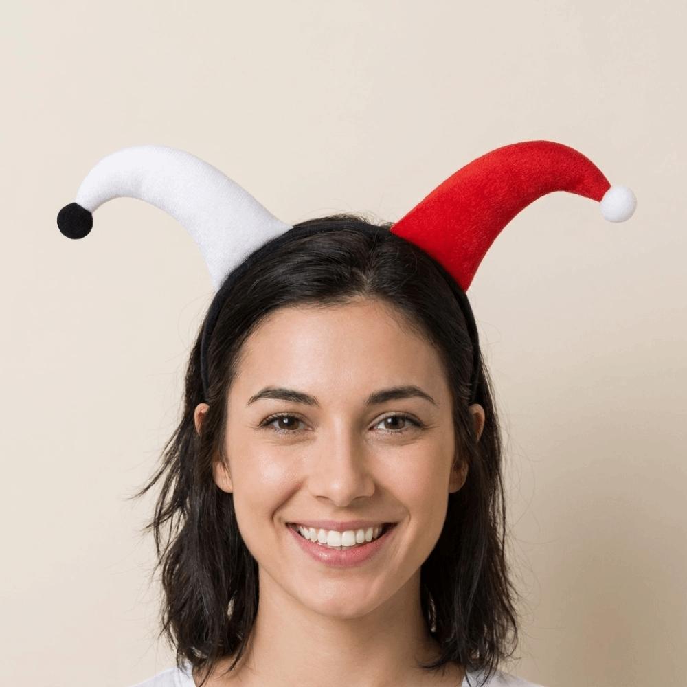 Colorful Style Cosplay Hairbands Plush Funny Headwear Novelty Clown Headband Costume Party
