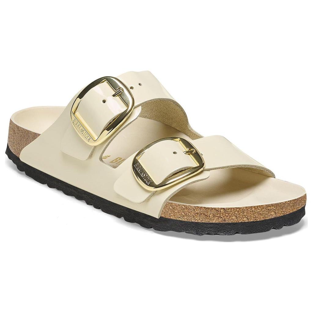 Birkenstock Arizona Big Buckle Fashion Double Buckle Breathable Slide Sandals Women Sandals Off-White 1026128