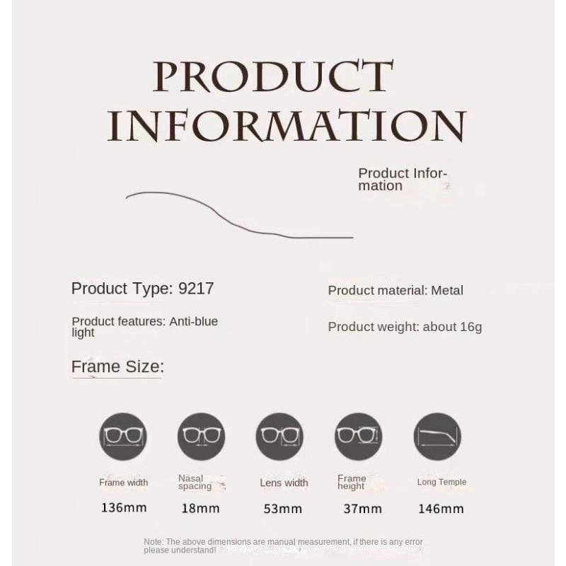 New Oval-Frame Anti-Blue Light Presbyopia Glasses Ultra-Lightweight High-Definition Reading Eyewear with Plus Diopter 0 To +4.0