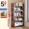 Jingyuheng 5-Tier Floor-Standing Kitchen Storage Rack