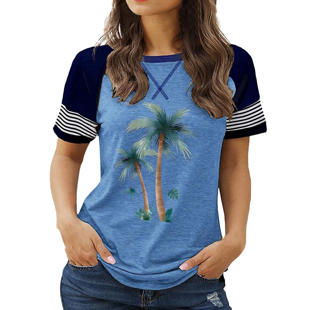 

Новые поступления женской одежды больших размеров: Топ с круглым вырезом и короткими рукавами с цветочным принтом на лето 3XL