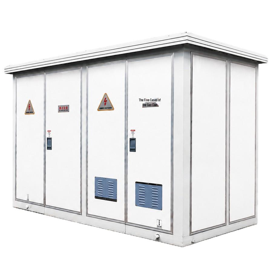 European Box-Type 630kVA Prefabricated Outdoor Mobile Substation Transformer