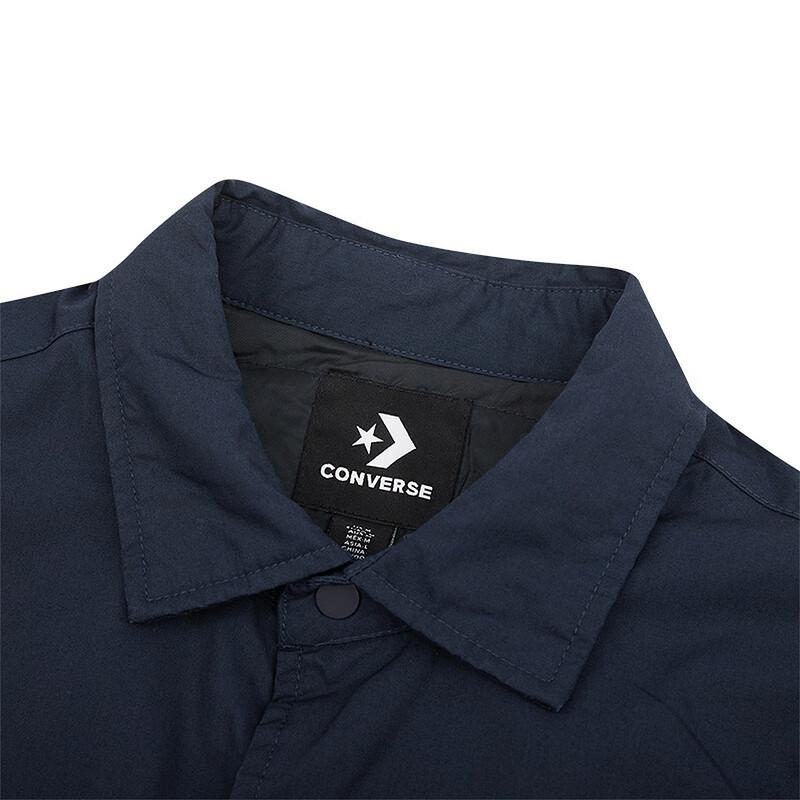 New Converse Shirts Men's Blue 10028455-A02