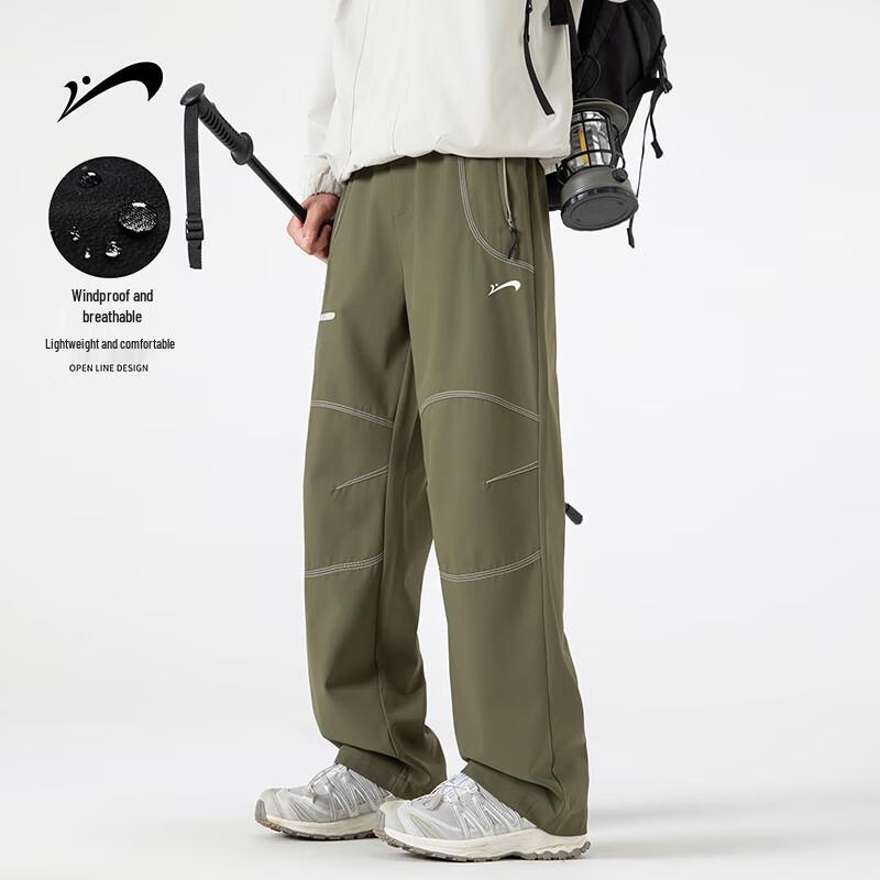 

Guirenniao Men s American Style Straight-Leg Casual Pants 4XL