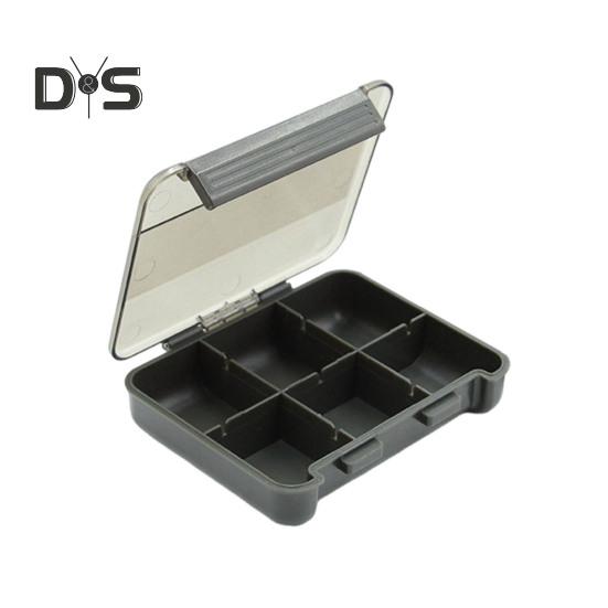 

Ящик для хранения рыболовных приманок с несколькими отделениями Компактный дизайн Малый размер Чехол-органайзер для рыболовных принадлежностей B