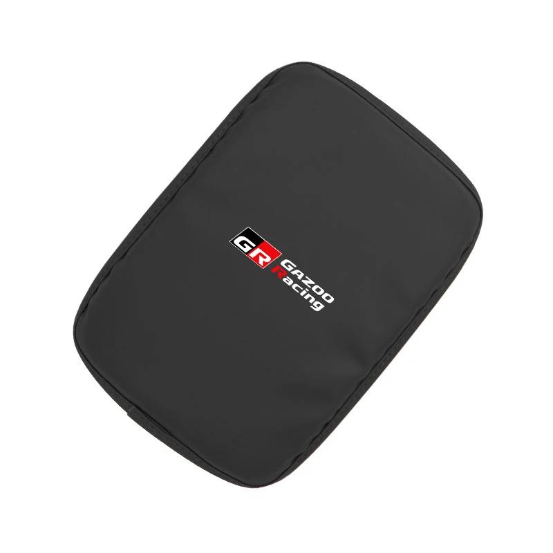 Varmt For Toyota For Toyota 2026 Nye Navkapsler Bil Armlene Matte Midtkonsoll Lær Beskyttelsespute For Toyota Gazoo Racing TR