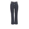 upper hights THE ELISA Straight Tapered Black Denim Pants INK Size 27 Women's Jeans
