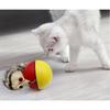 Cat Interactive Ball Toys Automatic Rolling Ball Faux Tail Pet Electric Jump Toy Dog Cat Training Imitate Mouse Pet Supplies