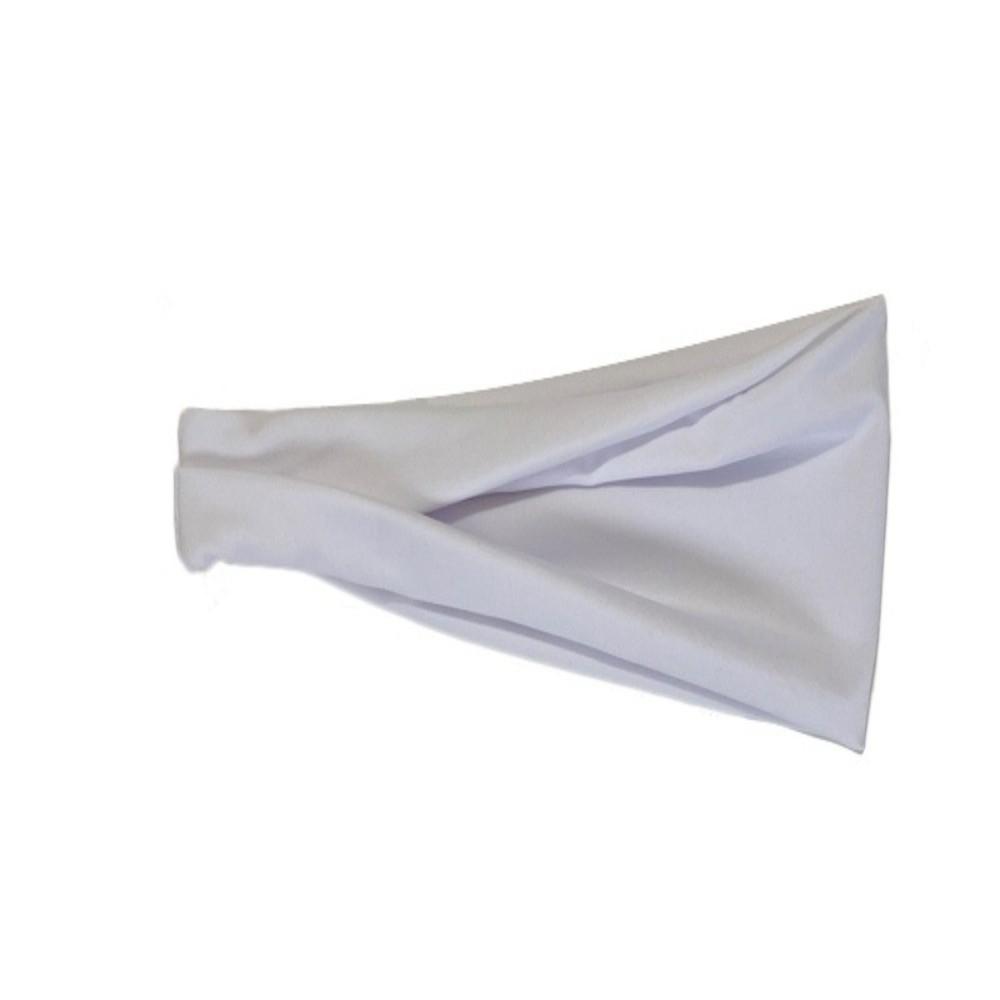 Stretch Fabric Yoga Headband Sweat Absorbent Head Wrap New Workout Headband  Workout Accessories