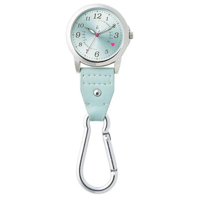 Anfamie Krankenschwester Groß für und Medizinische Smoky Mint Uhr, Langlebige Batterie, Zifferblatt, Klettverschluss-Design, Krankenpflege, Pflege, Verwendung,