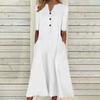 Popular Casual Dress V Neck Anti-pilling Dressing Up