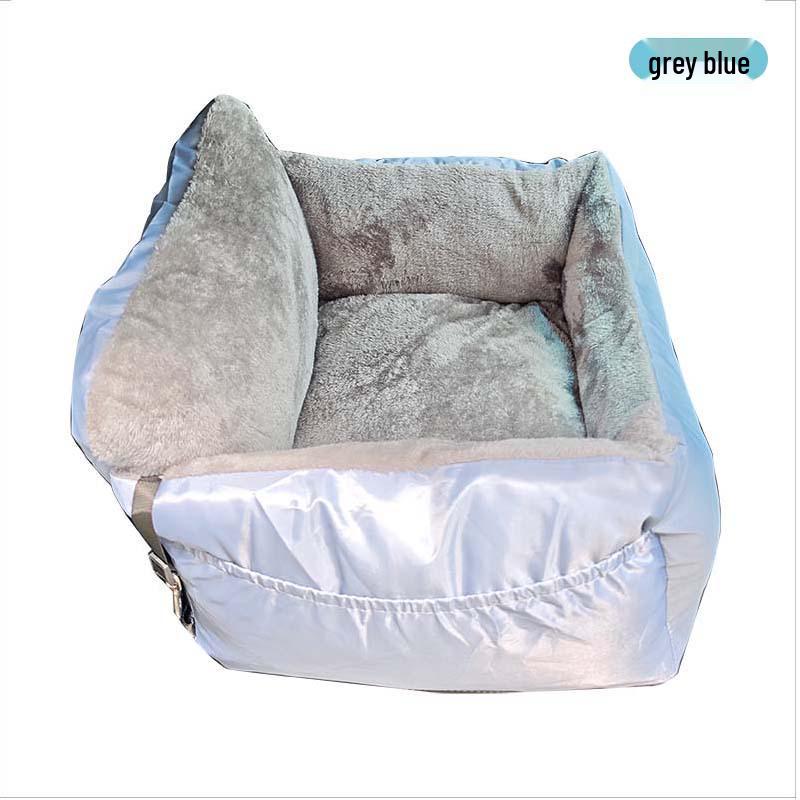 

Portable Waterproof Dog Car Seat & Bed - Dual-Use, Washable Pet Cushion for Travel Safety 55x50x35 cm