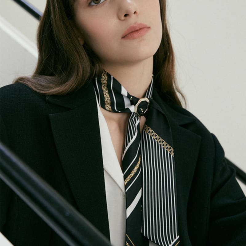 

Saint Luxure Twilly Short Scarf Vane Black SL21FSTVNBK 2.BLACK(+GIFT PACKAGE) (3,000 won)