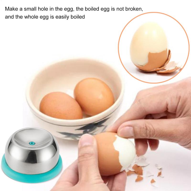 Egg Piercer For Boiled Eggs Hole Puncher Prickers Separator Stainless Steel Needle Egg Separator Piercing Tools Kitchen Gadget