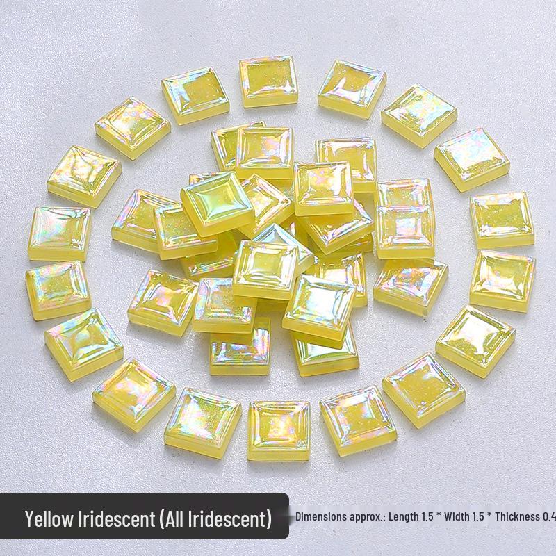 1kg Mosaic Iridescent Crystal Glass for DIY Children’s Handicrafts