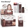 Kissbeauty Augenbrauenfarbe Creme schnelltrocknend und langanhaltend wasserdicht und schweißresistent Air Cushion Augenbrauenpuder Augenbrauencreme Make-up