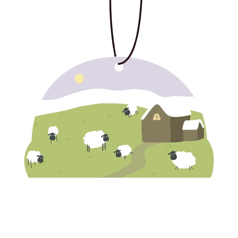 Aromatherapie-Dufttabletten und -Ornamente fürs Auto