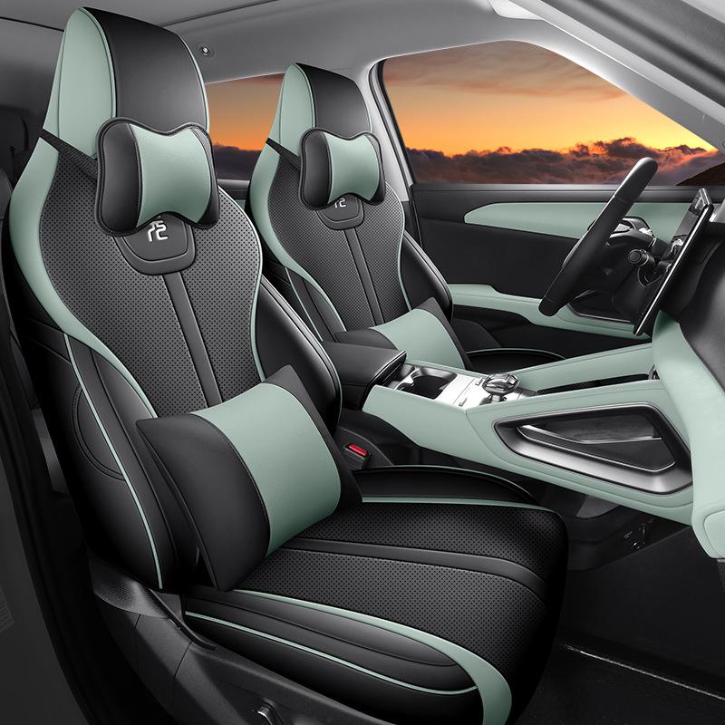 BYD Yuan UP 5-Seater Full Leather Car Seat Cushion, Year-Round Use