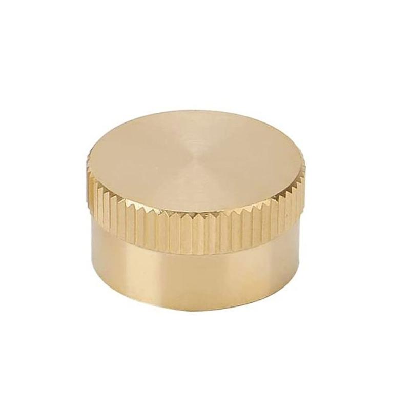 Propane Caps Durable Cylinder Seal Brass Material Great for 1lb Cylinders
