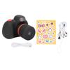 Kids Digital Camera Mini Cartoon Portable Small Video Recorder Electronic SLR for ChildrenBlack