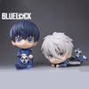 9cm Blue Lock Anime Figuur Q Versie Nagi Seishirou Actiefiguur Schattig En Charmant Isagi Yoichi Figurine PVC Verzameling Model Poppen Speelgoed