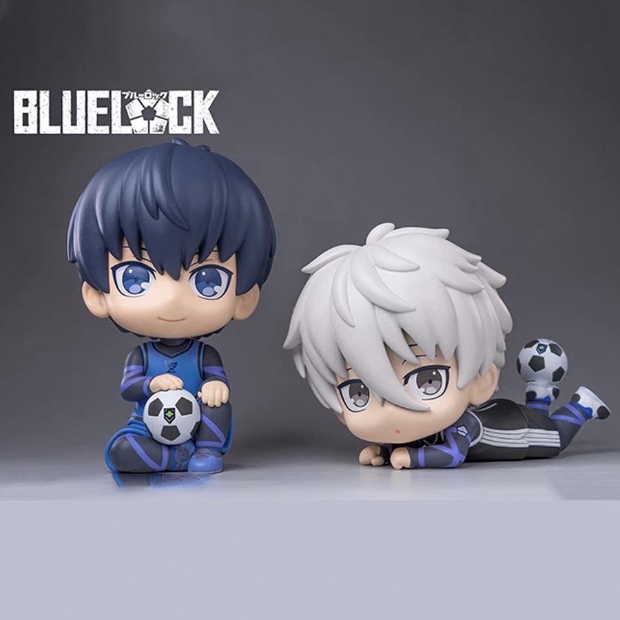 9cm Anime Figure Q Version Nagi Seishirou Action Figure Kawaii Isagi Yoichi Figurine PVC Collection Model Doll Toys