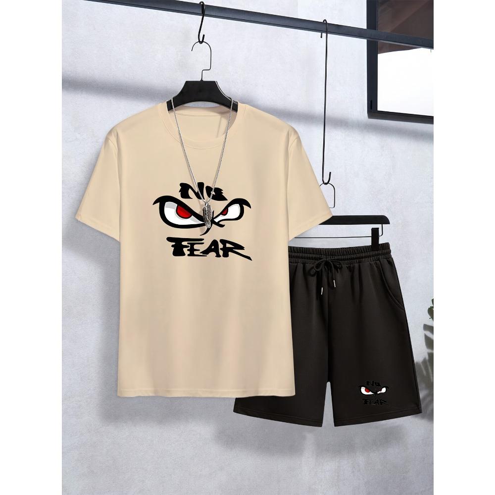 

Summer Children s Set Harajuku Hip Hop Pattern 3D Printed Round Neck T-shirt Children s Gothic Set Short Sleeve 2 Piece Set 150