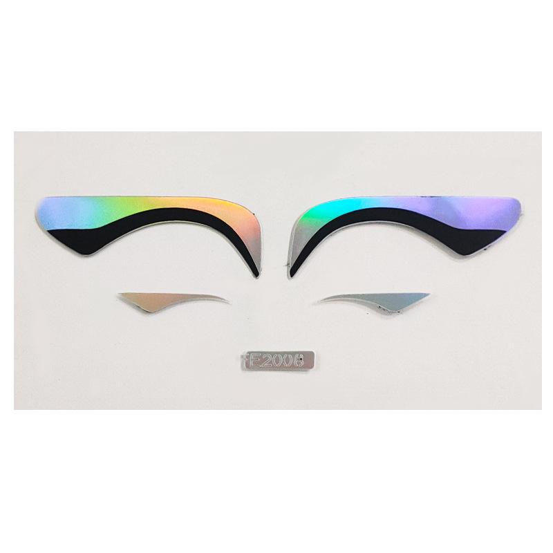 Προσωρινό αυτοκόλλητο προσώπου Αυτοκόλλητο τατουάζ Stage Art Αυτοκόλλητο ομορφιάς DIY Προσομοίωση λέιζερ αυτοκόλλητο με λέιζερ