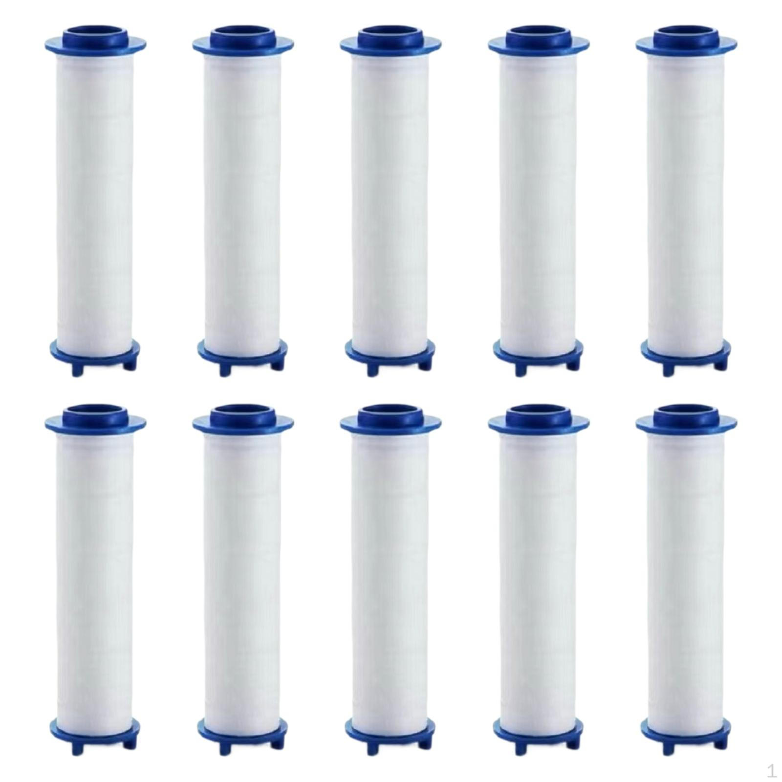 

10 штук Сменных картриджей для системы фильтрации воды для душевой лейки