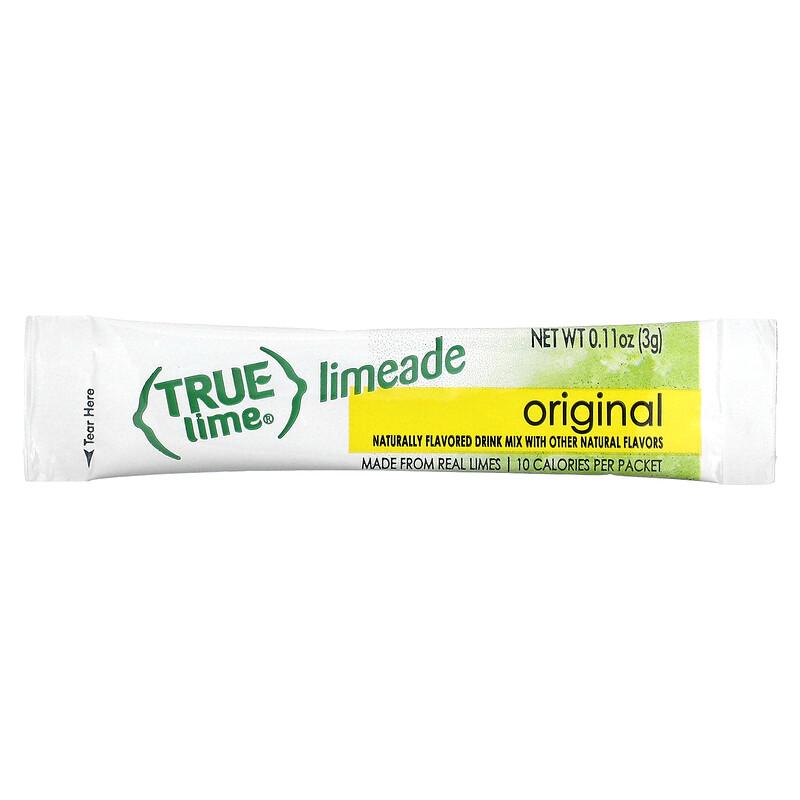 True Lime, Limonade, Original, 10 Beutel, 0,11 oz (3 g) Jeder