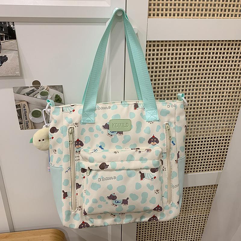 Schoolbag 2025 Schoolbag Female Korean Edition Junior Girl High School High School Large Capacity Mori Cute Printed Backpack