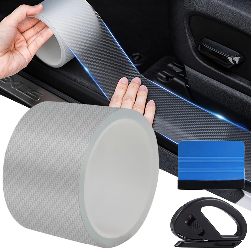 Joebo Car Protective Film, Car Door Film, Side Step Guard, Bumper Guard, Carbon Fiber