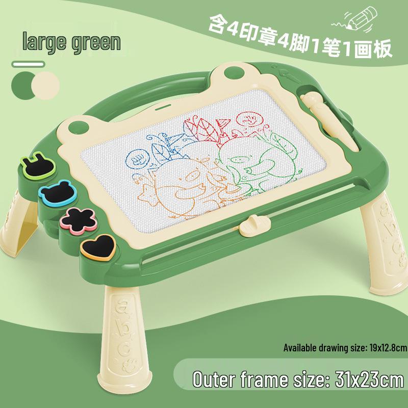 Colorful Magnetic Drawing Board for Kids - Detachable Writing & Graffiti Tool for Kindergarten Learning