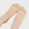 Women's Summer Cotton Five-Finger Toe Socks - Lightweight, Invisible Boat Socks