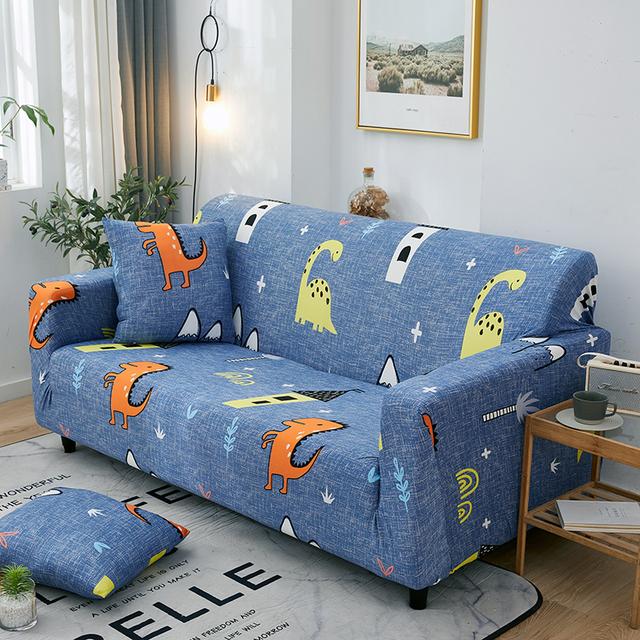 Elastic Sofa Cover For Living Room Non -Slip Stretch Couch Slipcover Couch Cover Sofa Cover Floral Universal Spandex Case for Home