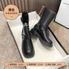 Augustine Clearance Special Martin Boots Women's 2025 Autumn and Winter Fashion Retro British Style Thick-soled Short Skinny Boots