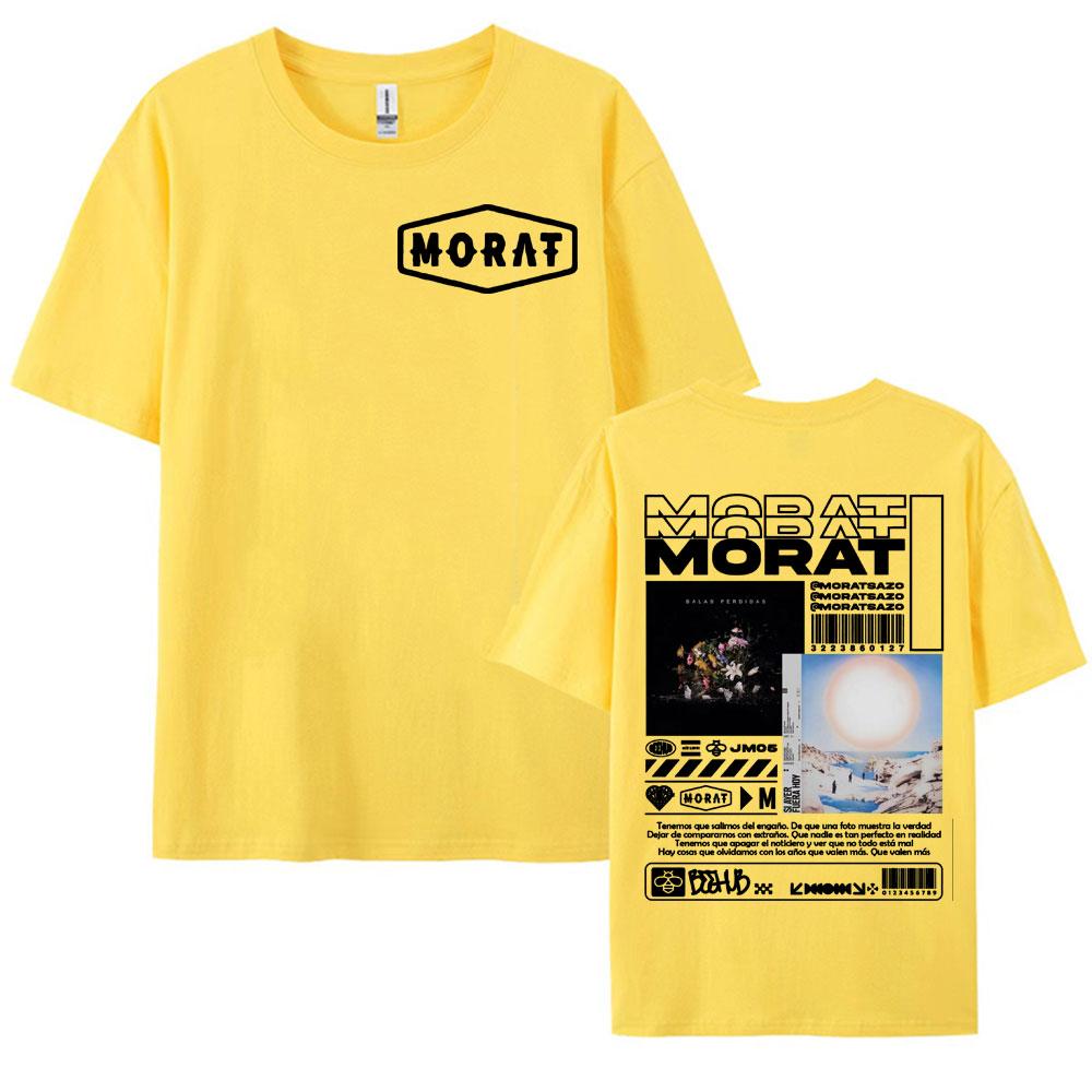 Rock Band Morat Album Graphic Tshirt for Men Hip Hop Style Fashion Vintage T Shirts Unisex Harajuku Casual High Quality T Shirt