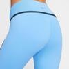 Nike One Series Schnelltrocknende Hochtaillierte Neun-Punkt-Tight Sportleggings Damenleggings Universitätsblau HJ1138-412