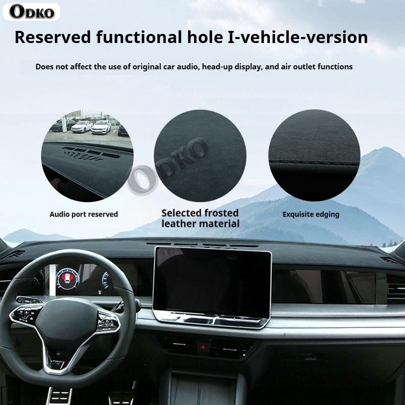 Car Dashboard Cover Avoid Light Pad Sun Shade Mats Non-Slip Case Anti-UV Carpets For Volvo XC60 2018