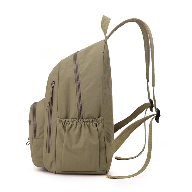 Leichter, wasserdichter Nylon-Rucksack Pendlerrucksack mit großer Kapazität für Damen