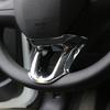 ABS Car Steering Wheel Decoration Cover Trim Sticker for Peugeot 2008 208 2014 2015 2016 2017 2018 Interior Accessories