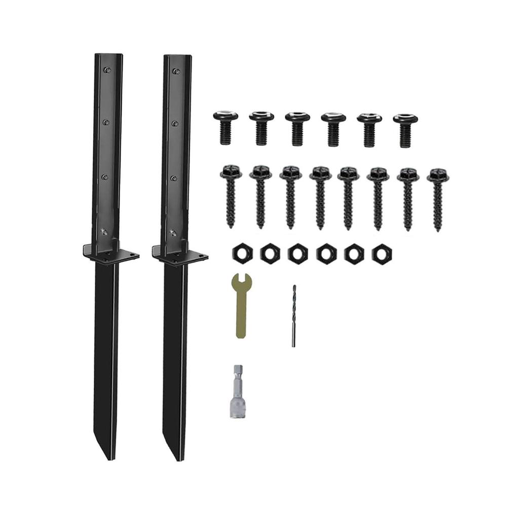 Durable Fence Post Support Kit for Yard Installation